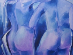 blauwe-dames-acryl-op-doek-100-x-120-cm-adrienne-van-wartum